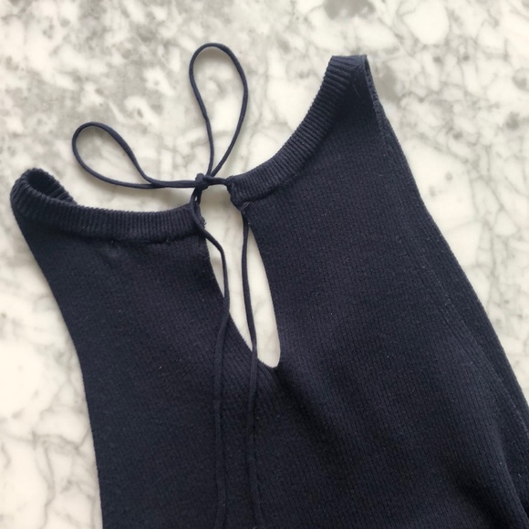 NWOT Zara Ribbed Dress With Thin Straps - Picture 8 of 8